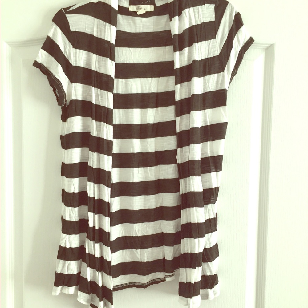 Stripped cardigan